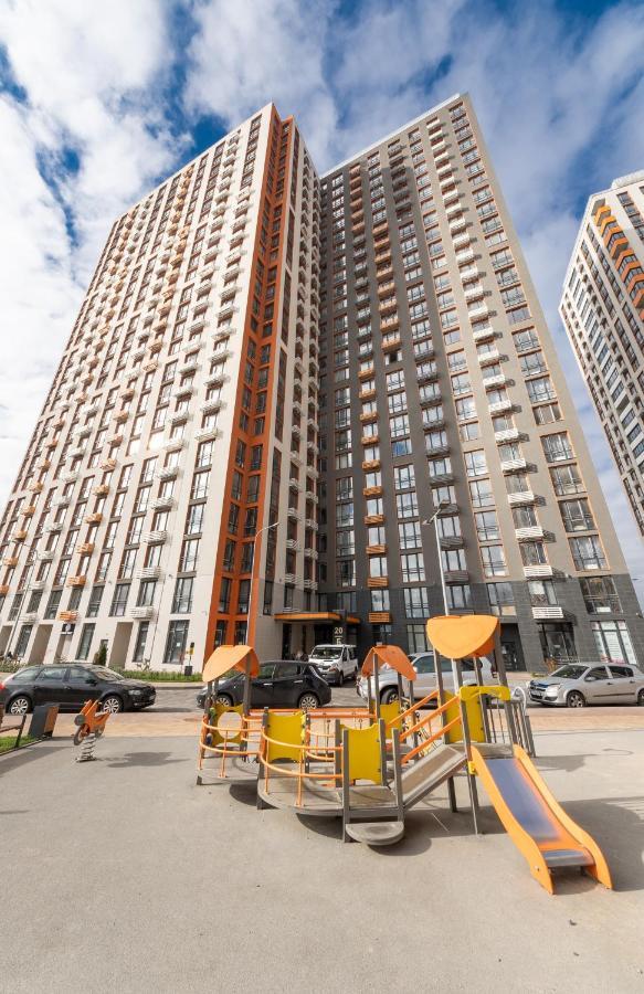 Лучшие Апартаменты На 2 Этаже В Жк Seven Kyjev Exteriér fotografie